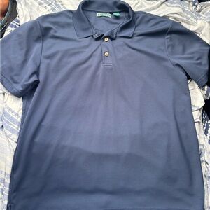 Cubavera Men’s Polo in Deep Navy Blue